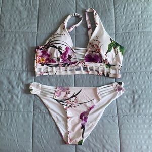 Tinibikini 2 pc bikini swimwear new nwot XL